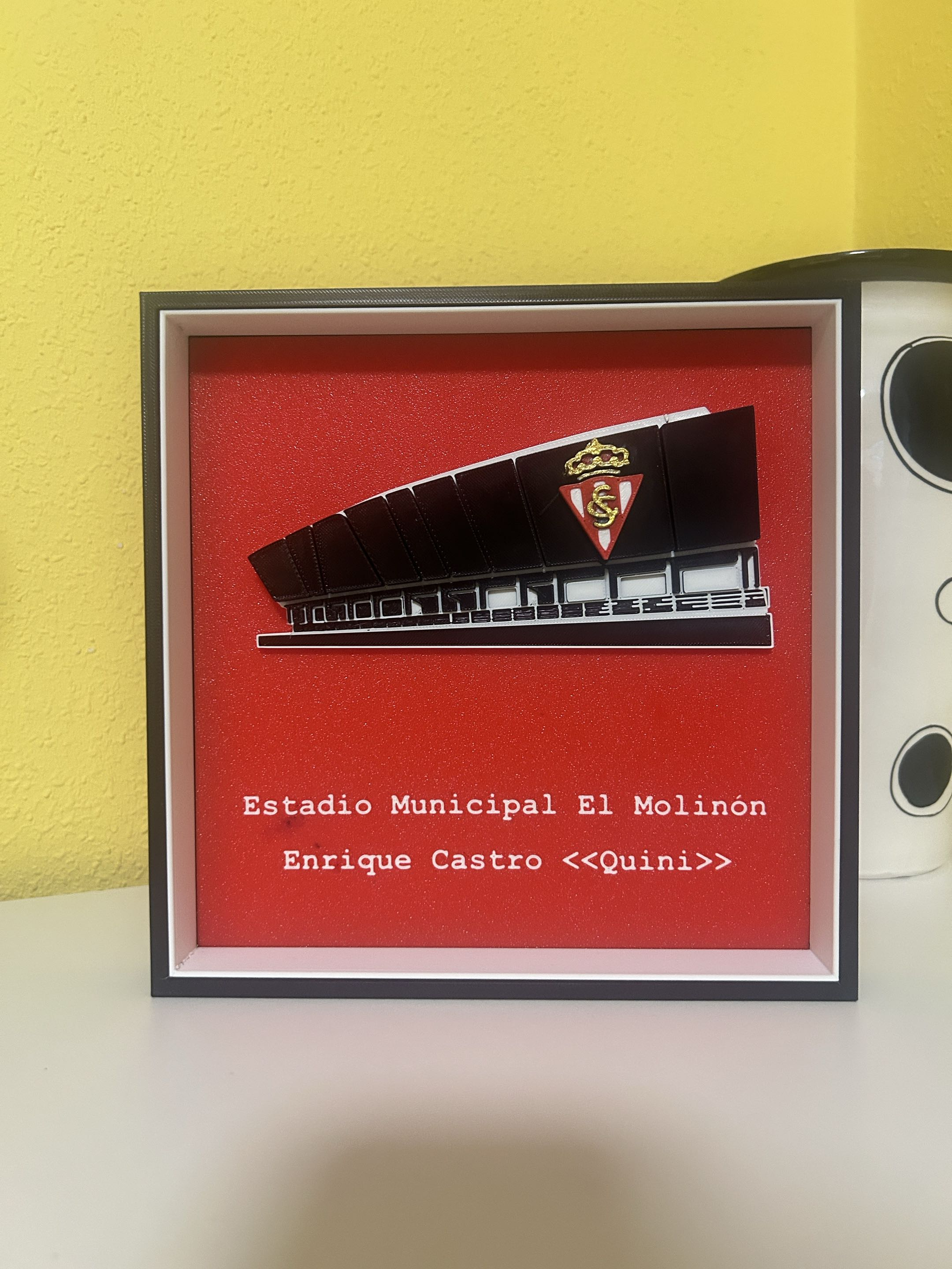 Cuadro 3D El Molinón